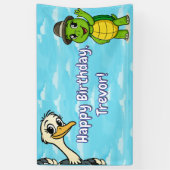 Nae Nae & Lulu Adventures Birthday Banner (Vertikal)