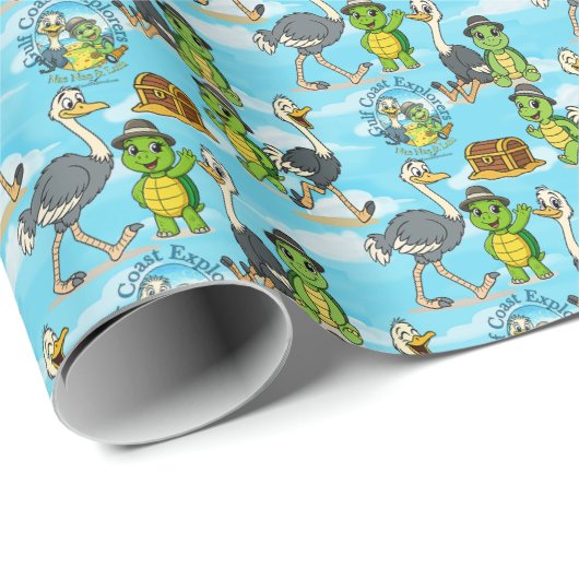 Nae Nae & Lulu Adventures Geschenkpapier (Rolleneckpunkt)