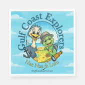 Nae Nae & Lulu Adventures Napkins Serviette (Vorderseite)