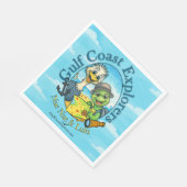 Nae Nae & Lulu Adventures Napkins Serviette (Ecke)