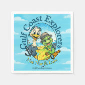 Nae Nae & Lulu Adventures Napkins Serviette (Vorderseite)