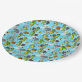 Nae Nae & Lulu Adventures Paper Plate Pappteller (Schrägansicht)