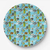 Nae Nae & Lulu Adventures Paper Plate Pappteller (Vorderseite)