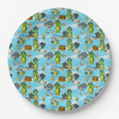 Nae Nae & Lulu Adventures Papierplatte Pappteller (Vorderseite)