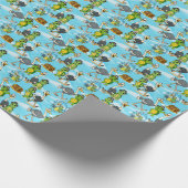 Nae Nae & Lulu Adventures Wrapping Paper Geschenkpapier (Ecke)