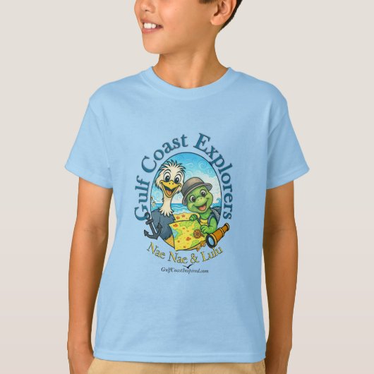 Nae Nae & Lulu Gulf Coast Explorers T-Shirt (Vorderseite)
