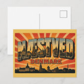 Næstved Dänemark Kirche Postkarte (Vorne/Hinten)
