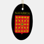 Nafarroa Keramik Ornament (Rechts)