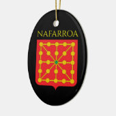 Nafarroa Keramik Ornament (Links)