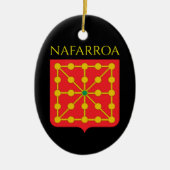 Nafarroa Keramik Ornament (Vorne)