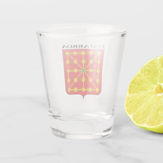 Nafarroa Schnapsglas (Rückseite)