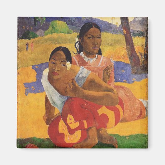 'Nafea Faa Ipoipo' - Paul Gauguin Magnet (Vorne)