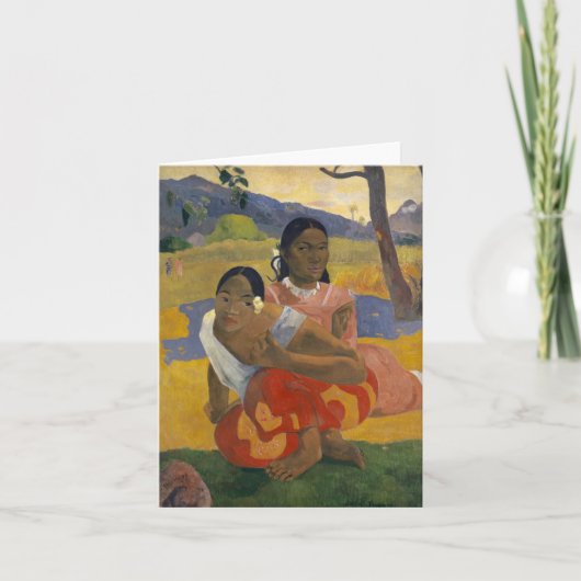 Nafea Faa Ipoipo? (Wann wirst du mich heiraten?) Karte (Vorderseite)