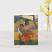 Nafea Faa Ipoipo? (Wann wirst du mich heiraten?) Karte (Gelbe Blume)