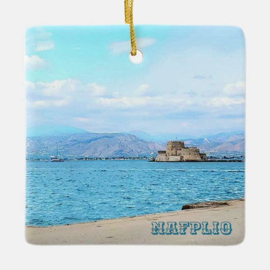 Nafplio Greece Souvenir Ornament (Vorderseite)