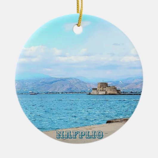 Nafplio Greece Souvenir Ornament (Vorne)