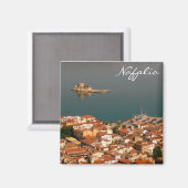 Nafplio Griechenland Magnet (Vorderseite/Rückseite)