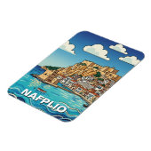 Nafplio Griechenland Reise Magnet (Linke Seite)