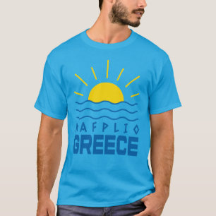 Nafplio Griechenland Sonnenschein und Meer Männer  T-Shirt