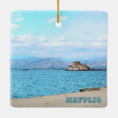 Nafplio Griechenland Souvenir Ornament (Rückseite)