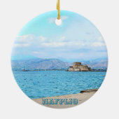 Nafplio Griechenland Souvenir Ornament (Hinten)