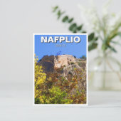 Nafplio Griechenland Travel Postkarte (Stehend Vorderseite)