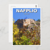 Nafplio Griechenland Travel Postkarte (Vorne/Hinten)