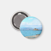 Nafplio-Souvenir-Magnet Magnet (Vorderseite/Rückseite)