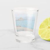 Nafplion Griechenland Souvenir Schnapsglas (Rückseite)
