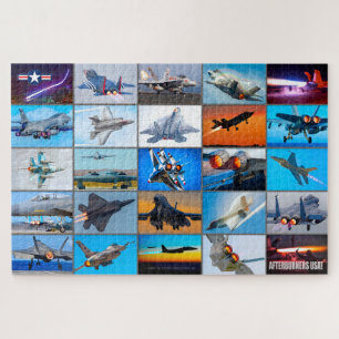 NAFTERBURNERS USA! MONTAGE PUZZLE
