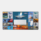 NAFTERBURNERS USA! MONTAGE SCHREIBTISCHUNTERLAGE (Tastatur & Maus)