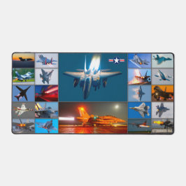 NAFTERBURNERS USA! MONTAGE SCHREIBTISCHUNTERLAGE