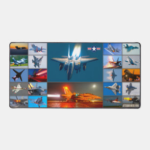 NAFTERBURNERS USA! MONTAGE SCHREIBTISCHUNTERLAGE