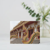 Naga, 9 Story Stupa, Khon Kaen Postkarte (Stehend Vorderseite)