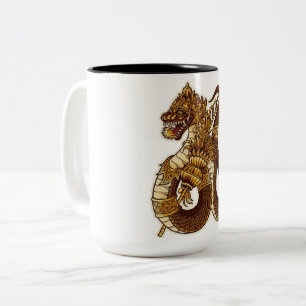 Naga Besukih Zweifarbige Tasse