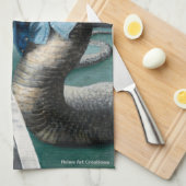 Naga Exploration World Travel Fantasy Kitchen Hand Geschirrtuch (Viertel Falte)