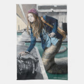 Naga Exploration World Travel Fantasy Kitchen Hand Geschirrtuch (Vertikal)