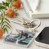 Naga Exploration World Travel Fantasy Schlüsselanh Schlüsselanhänger (Vorderseite rechts)