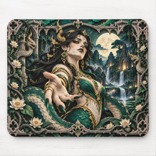 Naga, Paper Cut Monster Mousepad (Vorne)