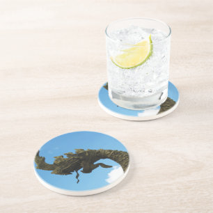 Naga ... Pha That Luang Stupa, Laos Getränkeuntersetzer