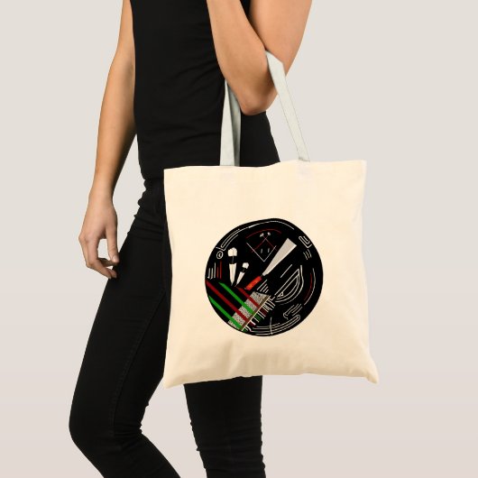 Nagaland Tribal Tote Bag Tragetasche (Vorderseite (Produkt))