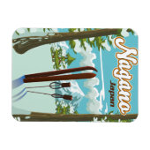 Nagano Japan Skipposter Magnet (Horizontal)
