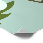 Nagano Japan Skipposter Poster (Ecke)