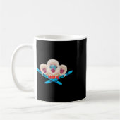 Nagano-Skifahrer Kaffeetasse (Links)