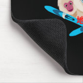 Nagano-Skifahrer Mousepad (Ecke)