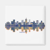 Nagano Skyline Magnet (Vorne)