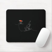 Nagano Snowboard Mousepad (Mit Mouse)
