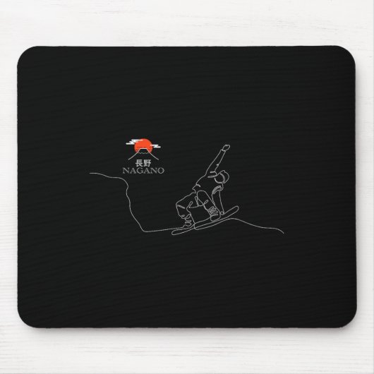 Nagano Snowboard Mousepad (Vorne)