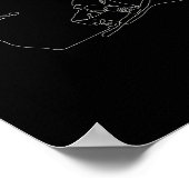 Nagano Snowboarden Poster (Ecke)
