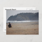Nagasaki Beach Postkarte (Vorne/Hinten)
